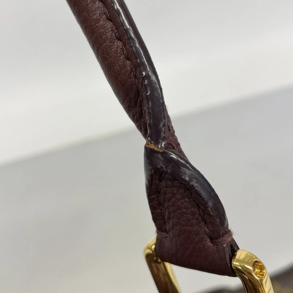 LOUIS VUITTON Brown Monogram Shoulder Bag - Picture 9 of 10